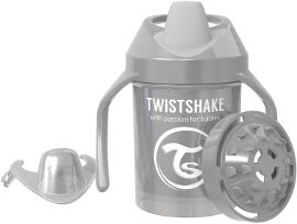 TWISTSHAKE כוס פעוט 4+ חודשים אדום מטאלי