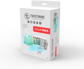 TWISTSHAKE מארז מתנה - ארוחה מושלמת - כלי אוכל -  בנים  6+ חודשים