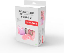 TWISTSHAKE מארז מתנה - ארוחה מושלמת - כלי אוכל - בנות - 6 חודשים