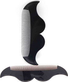 BarberPRO מסרק גדול לטיפוח הזקן בצורת שפם BarberPro