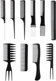 BarberPRO סט 10 מסרקים BarberPRO BP4306