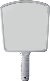 BarberPRO מראה שטוחה חד צדדית BarberPro 989A - צבע כסף