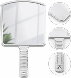 BarberPRO מראה עם ידית BarberPRO BP5235 - צבע כסוף