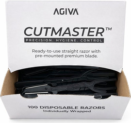 AGIVA תערים חד פעמי 100 יחידות Agiva MasterCut אגיבה