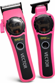MRD סט מכונות תספורת MRD PRO Vector Pink Edition - ורודה - רשמי