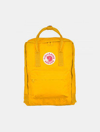 KANKEN Fjallraven Kanken Classic - תיק גב קלאסי קאן קן 16 ליטר בצבע צהוב