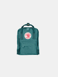 KANKEN Fjallraven Kanken Mini - תיק גב קאן קן קלאסי מיני בצבע ירוק פרוסט