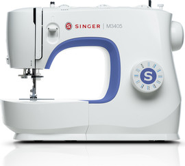 Singer singer3405 מכונת תפירה מכנית ביתית המצוידת ב-23 תוכניות תפירה, מתאימה במיוחד למתחילים וללומדי תפירה