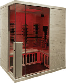 אור ספורט סאונה אינפרא אדום Sauna Becker 180 Blackline