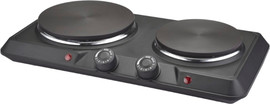 זק"ש כירת בישול חשמלית כפולה שחורה זק"ש Sachs EF-1134