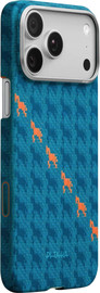 PITAKA כיסוי PITAKA ל-iPhone 17 Pro – Indigo