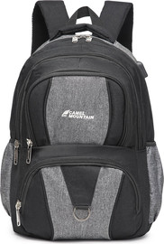 Camel Mountain תיק גב Orogeny™ 35L למחשב 16 אינץ' עם USB - שחור/אפור
