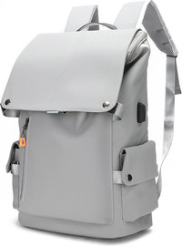 Camel Mountain תיק הגב Cytrek™ Platinum של כאמל מאונטיין – 55 ליטר, מתאים למחשב נייד 16 אינץ' - אפור בהיר