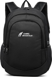 Camel Mountain תיק גב Skippy למחשב 15.6 אינץ' דוחה מים מבית כאמל מאונטין - שחור
