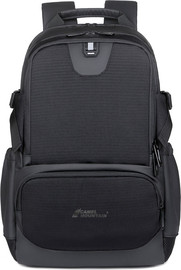 Camel Mountain תיק עסקים The Tech-Transporter 35L למחשב 17 אינץ' יציאת USB מבית כאמל מאונטין - שחור