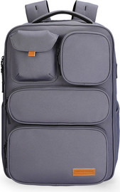 Camel Mountain תיק גב RoamPack Edge למחשב 17 אינץ' עם יציאת USB מבית כאמל מאונטין - אפור