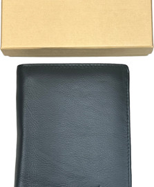 Camel Mountain ארנק Torino® 17 תאים עם הגנת RFID - שחור
