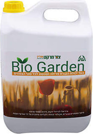 Bio Garden ביו גארדן - דשן נוזלי מרוכז, מעודד פריחה רבה ורציפה של צמחים, 5 ליטר