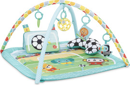 BRIGHT STARTS שמיכת פעילות הכדורגל שלי