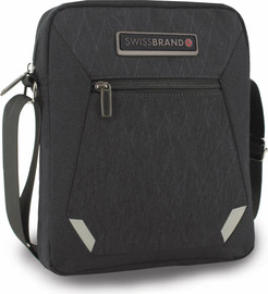 SwissBrand תיק צד מקורי יוניסקס לטבלאט מבית המותג SwissBrand דגם Dallas צבע שחור