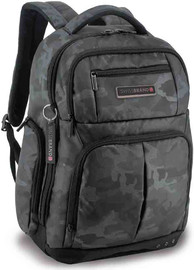 SwissBrand תיק גב פונציונלי וספורטיבי ללפטופ 15.6" מבית המותג השוויצרי SwissBrand דגם Wembley
