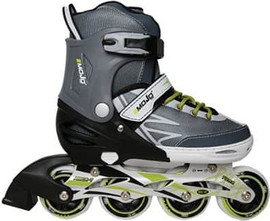 NOMADE רולר בליידס מקצועי ABEC7 אפור שחור