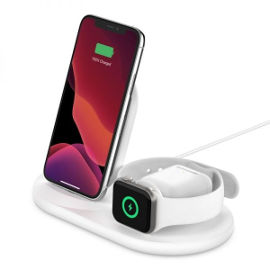 Belkin מטען אלחוטי 3 ב-1 ל-Apple דגם WIZ001vf BOOST↑CHARGE