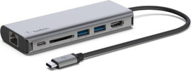 Belkin מתאם Belkin USB-C 6-in-1 AVC008bt-SGY