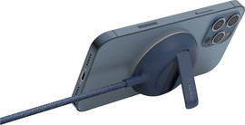 Belkin משטח טעינה מגנטי אלחוטי נייד עם Belkin Boost Charge 15W Magsafe למכשירי iPhone Belkin WIA004btBL