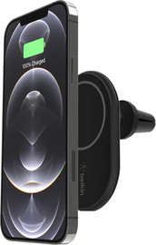 Belkin מטען אלחוטי מגנטי לרכב 10W כולל שקע מצת Belkin MagSafe Belkin WIC004btBK