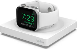 Belkin מטען נייד מהיר ל-Apple Watch – Belkin BoostCharge Pro, כולל כבל USB‑C ותמיכה ב־Fast Charging WIZ015