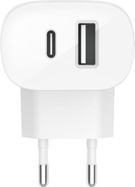 Belkin מטען קיר כפול Belkin Boost Charge Wall Charger 32W צבע לבן Belkin Wall Charger