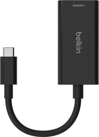 Belkin מתאם USB-C ל-HDMI 2.1 (תואם 8K, 4K, HDR) שחור