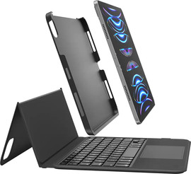 Belkin כיסוי לאייפד iPad Air 10.9” ו iPad Pro 11” עם מקלדת מובנית שחור