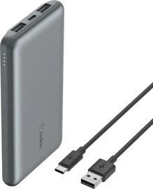 Belkin מטען נייד בנפח Belkin USB-C PD 10K אפור