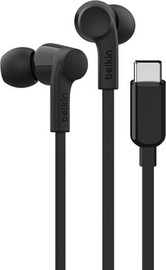 Belkin אוזניות חוטיות Belkin בלקין SoundForm שחור