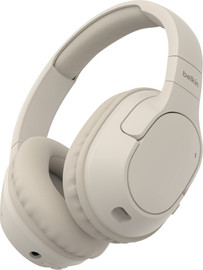 Belkin אוזניות אלחוטיות Belkin SoundForm Over-Ear סוללה ל-60 שעות בחר צבע שמנת