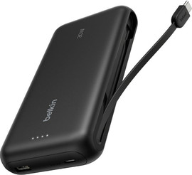 Belkin סוללת גיבוי Belkin 30W 20,000mAh ל-Nintendo Switch 2 שחור