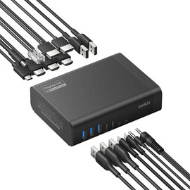 Belkin תחנת עגינה Belkin 16-in-1 Triple Display 140W שחור