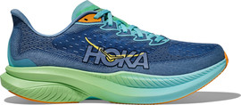 Hoka MACH 6 WIDE - נעלי ספורט הוקה לגברים מאך 6 רחבות בצבע כחול בין ערביים/צל