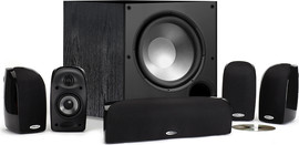 POLK AUDIO סט רמקולים סטליטים+סאב וופר שחור דגם TL-1600