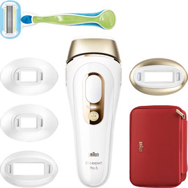 BRAUN מסיר שיער בטכנולוגיית Braun IPL בראון Silk Expert Pro 5 PL5382