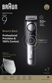 BRAUN מעצב זקן ושיער 40 אורכים - סדרה 9