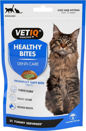 אחר חטיף דנטלי לחתול VetIQ Healthy Bites Denti-Care
