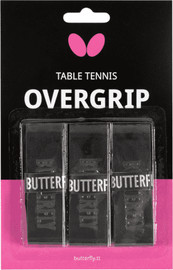 BUTTERFLY שלישיית גריפים Butterfly Grip Tape Overgrip Black