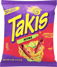 Takis Takis Nitro טאקיז ניטרו בטעם ליים