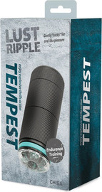 CHISA מאונן לגברים CHISA Tempest – תחושת יניקה רכה, TPE ריאליסטי, מבנה נייד בצבע שחור