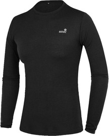 Aztec חולצה תרמית לנשים Aztec אצטק Thermo Fleece III W - שחור L