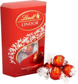 LINDOR lindt שוקולד לינדור בונבוניירות חלב 200 גרם כשר