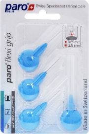 פארו פלקסי גריפ 1082 מברשת בין שינית 0.65MM*3.8MM תכלת